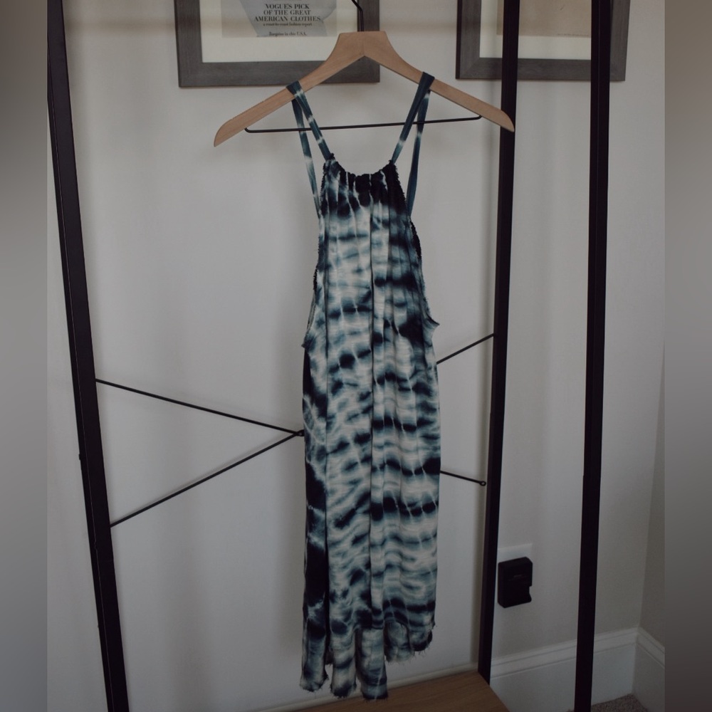 Urban Outfitters Blue and White Tie Dye dress